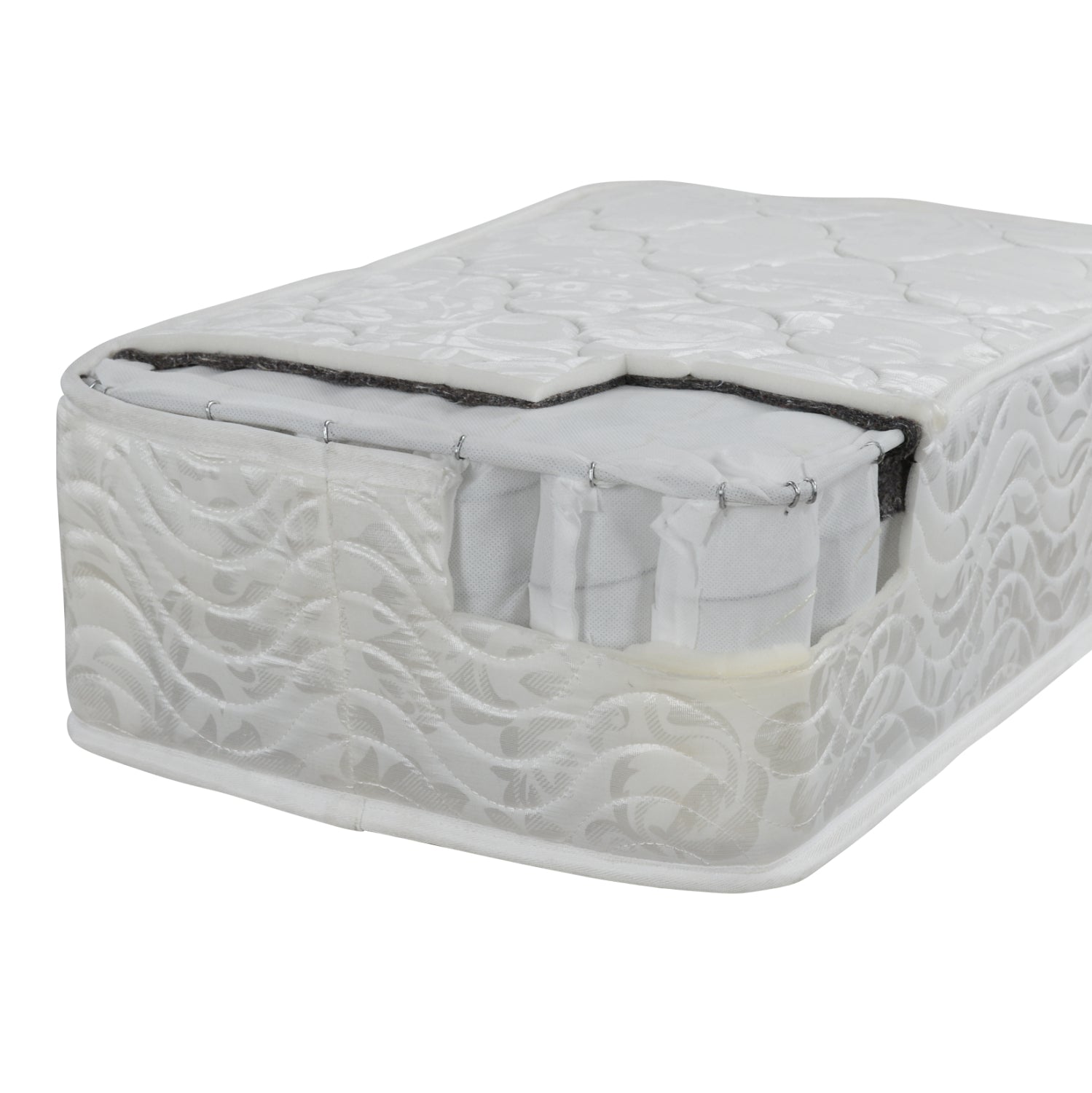 Mattress pocket spring single 90x190 double-sided view ΗΜ309.01