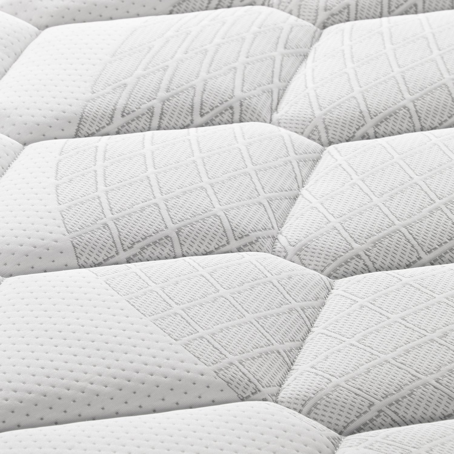 MATTRESS SINGLE HYPNOTTICA HM748.01 POCKET SPRINGS--WHITE 90x190x25Hcm