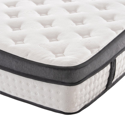 MATTRESS SINGLE SILENTIUM HM749.01 POCKET SPRINGS--WHITE 90x190x30Hcm