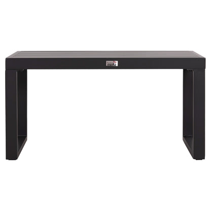 SUNLOUNGER SIDE TABLE SENTRY HM6275.03 ALUMINUM IN DARK GREY 87x43,5x45Hcm.