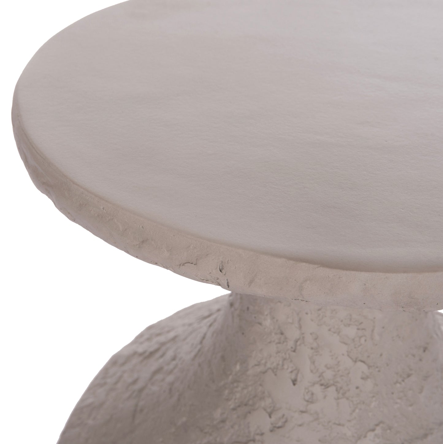 SIDE TABLE REBON HM18156.03L FIBER CEMENT IN GREY COLOR--Φ40x56.5Hcm