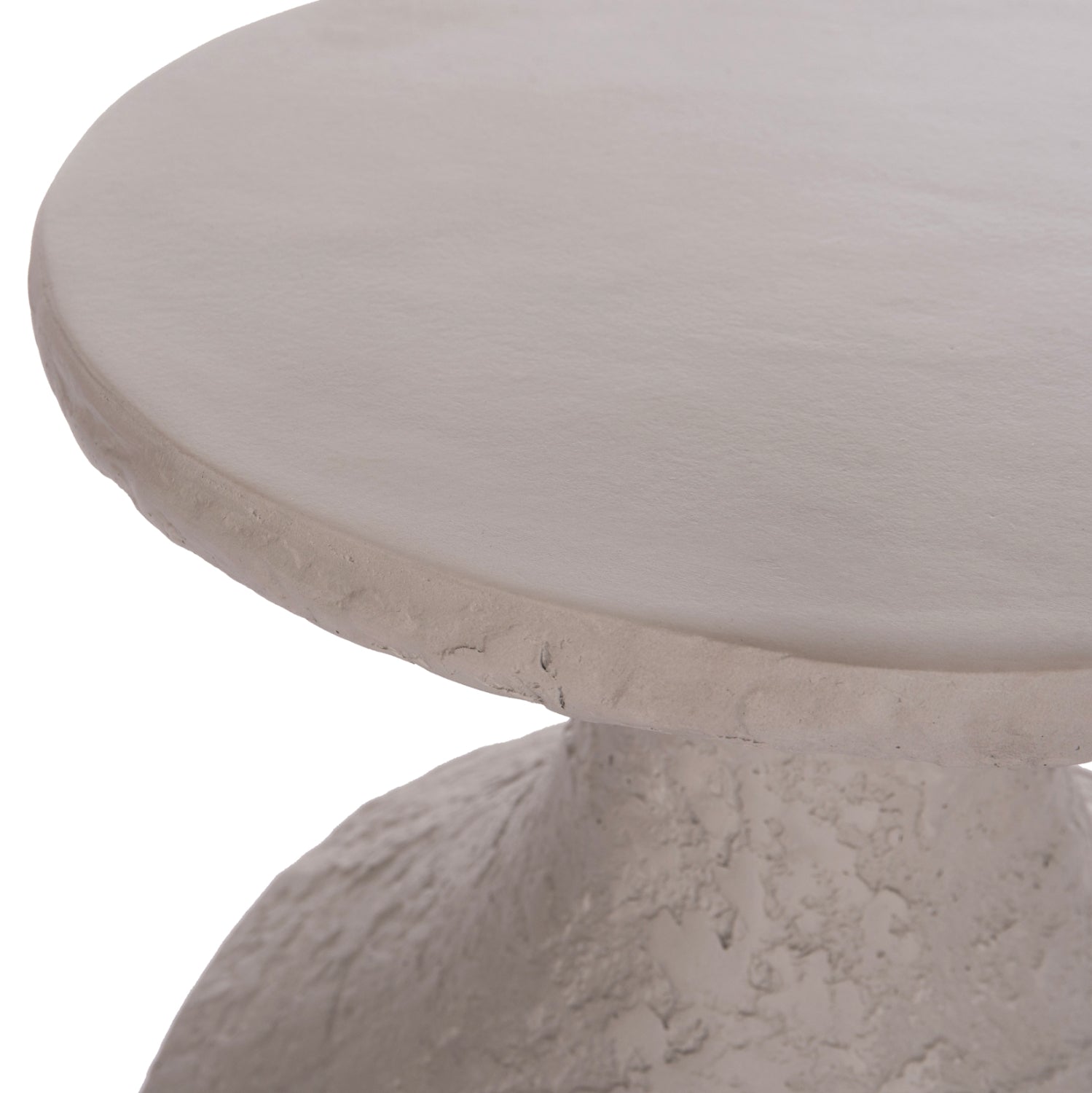 SIDE TABLE REBON HM18156.03L FIBER CEMENT IN GREY COLOR--Φ40x56.5Hcm