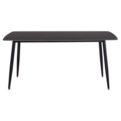 DINING TABLE RAVEN HM18150.02 CERAMIC TOP IN BLACK MARBLE LOOK 160x80x74Hcm.