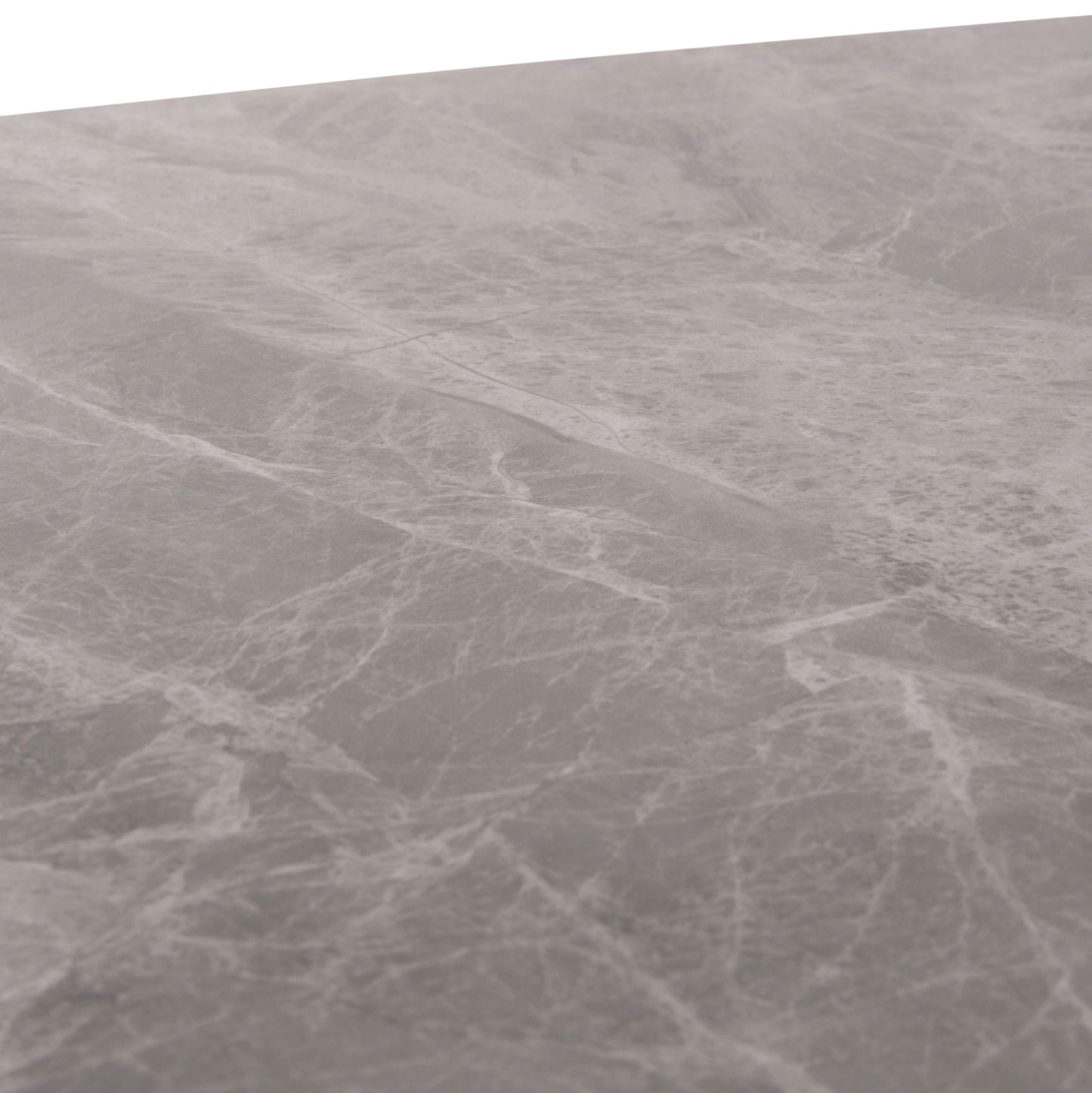 DINING TABLE RAVEN HM18150.13 CERAMIC TOP IN GREY MARBLE LOOK 160x80x74Hcm.