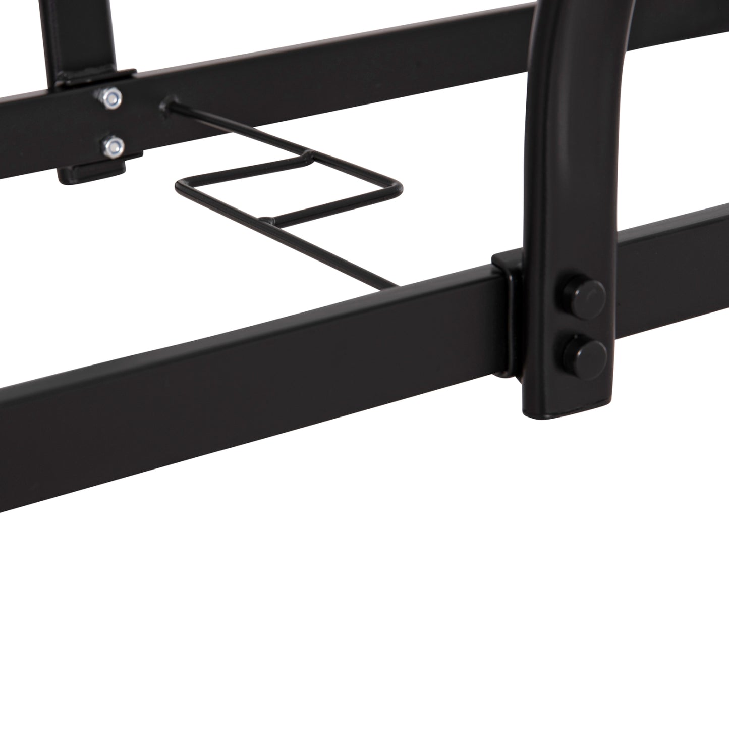 DINING TABLE BRUNO HM5145.03 METAL IN BLACK COLOR-TEMPERED GLASS 150Χ90Χ72Hcm.