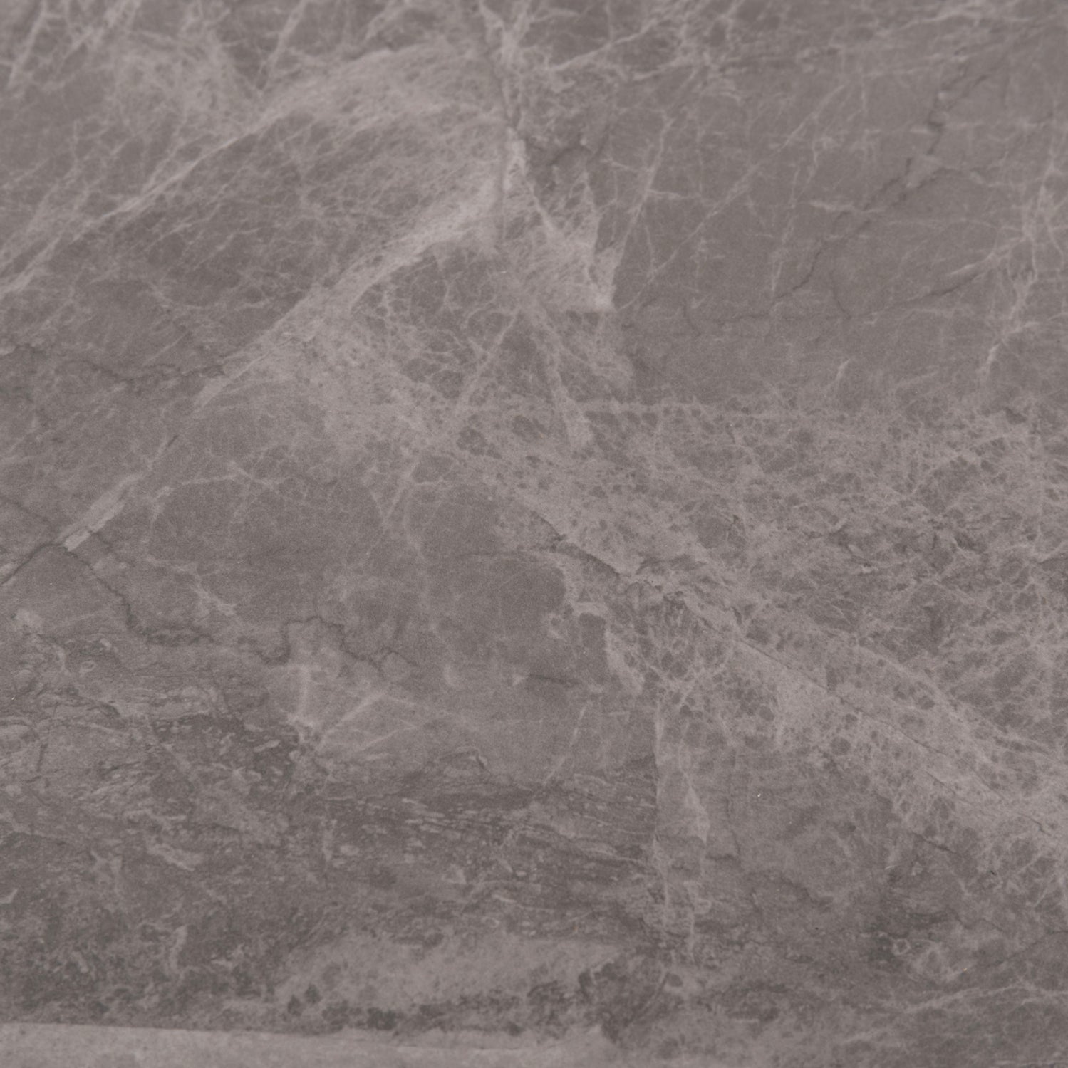 DINING TABLE RAVEN HM9854.13 CERAMIC TOP IN GREY MARBLE-BLACK METAL LEGS 120x70x73Hcm.