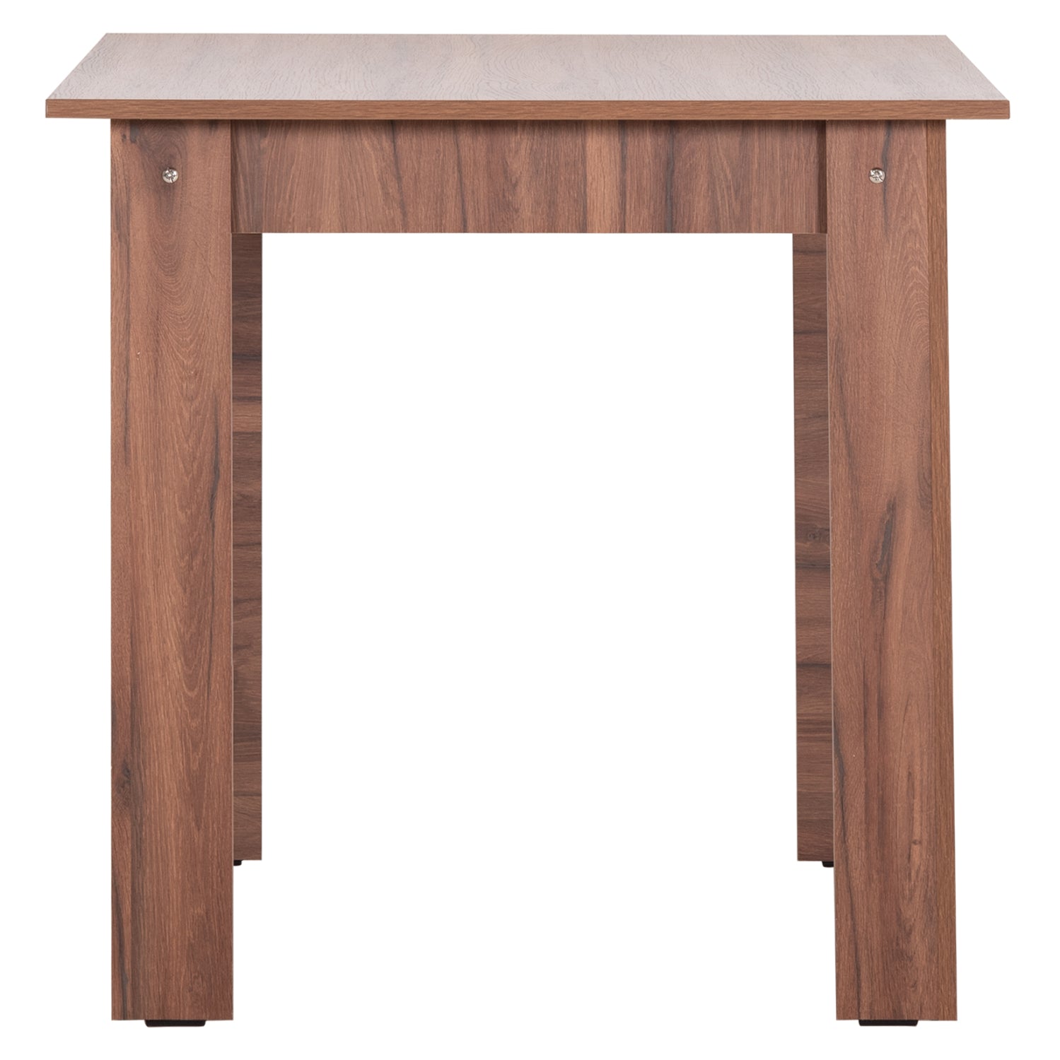 DINING TABLE KELVIN HM2427.14 MELAMINE IN WALNUT 80x80x77Hcm.
