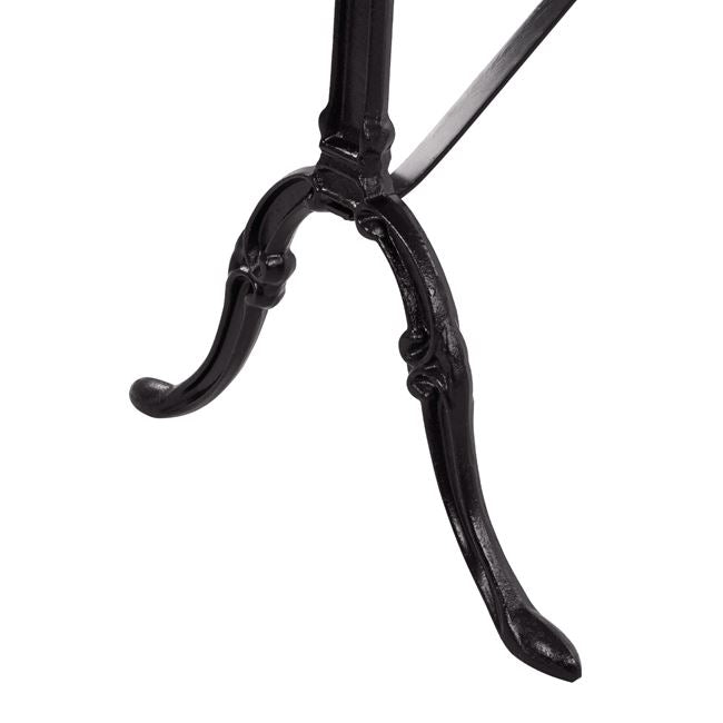 Table with Base from cast iron HM464 with marble 100x60x72