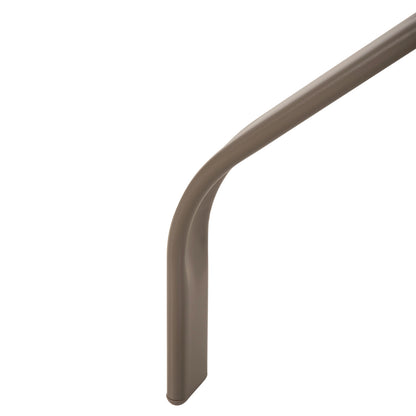 BAR TABLE SQUARE FIGGY HM6066.04 METALLIC CHAMPAGNE-COLORED-TEMPERED GLASS 60x60x100Hcm.