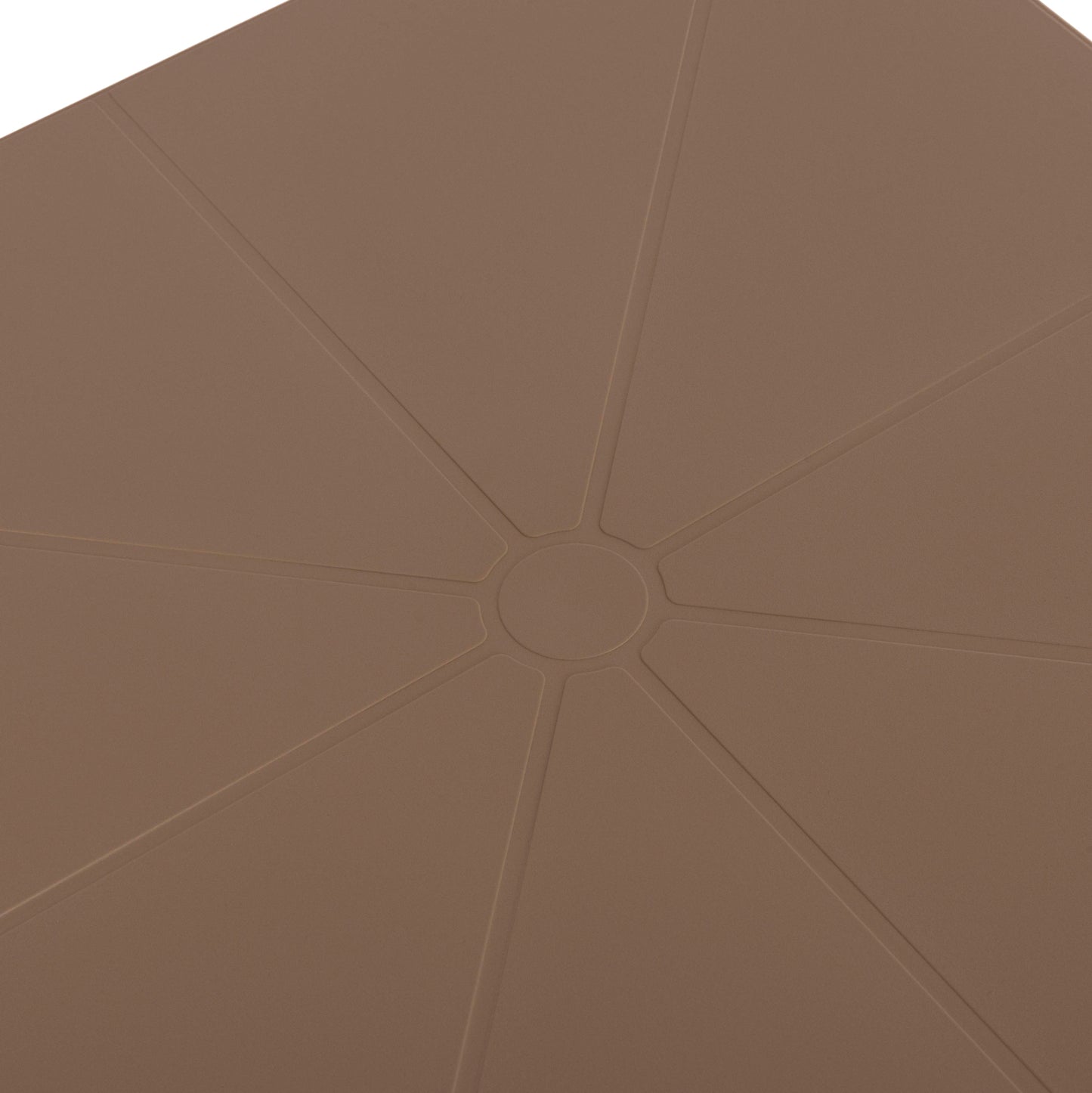 SQUARE POLYPROPYLENE TABLE TERRIN HM6125.14 CAPPUCCINO 60x60x75Hcm.