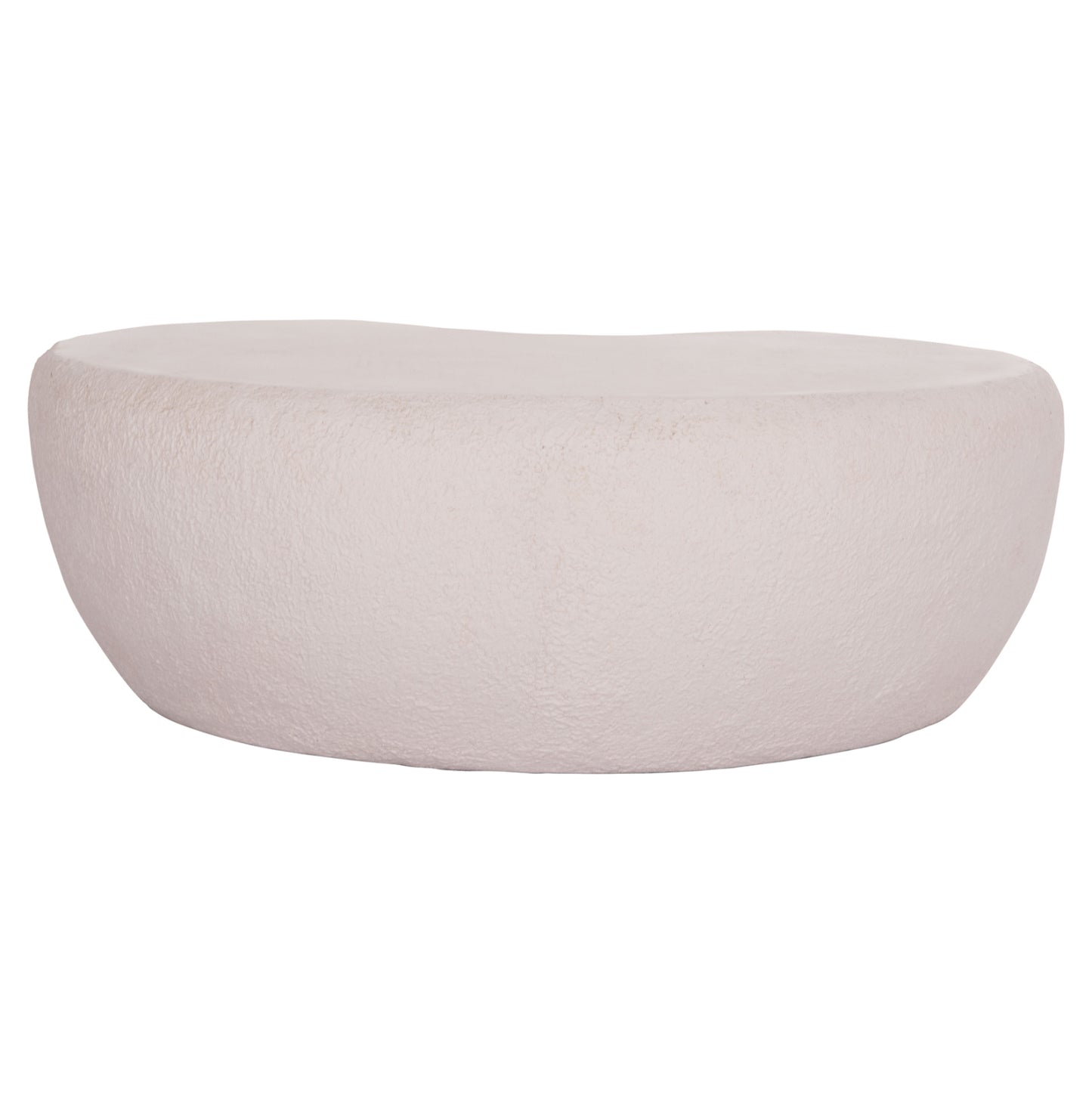 COFFEE TABLE GERSON HM18151.02L FIBER CEMENT IN WHITE--122x78,5x40Hcm.