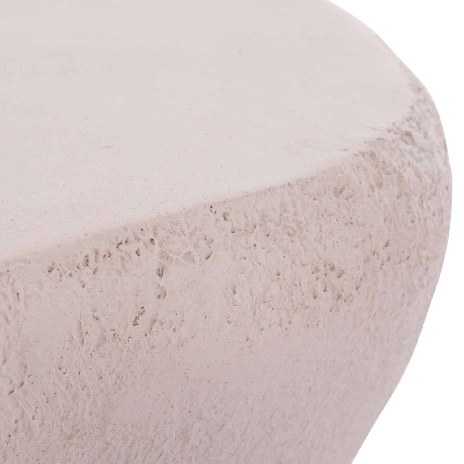 COFFEE TABLE GERSON HM18151.02S FIBER CEMENT IN WHITE--104x72x40Hcm.