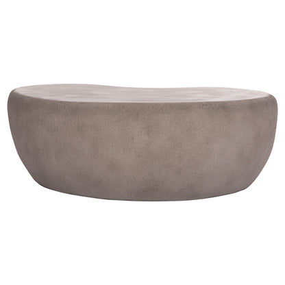 COFFEE TABLE GERSON HM18151.03S FIBER CEMENT IN GREY--104x72x40Hcm.