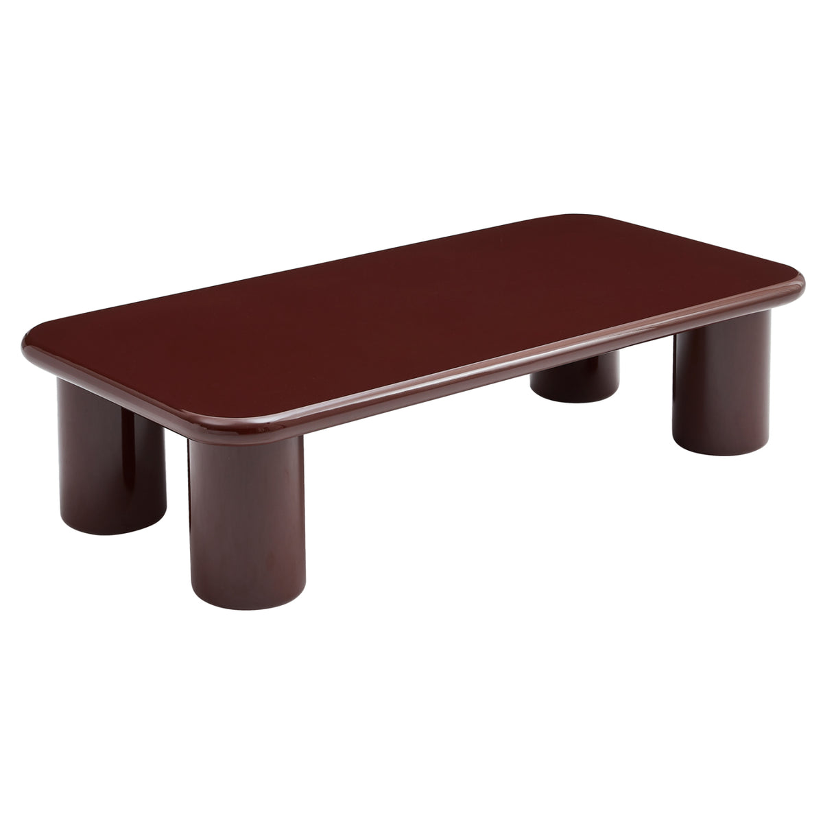 ΤΡΑΠΕΖΙ ΣΑΛΟΝΙΟΥ SOLNA HM18454.06 MDF ΣΕ GLOSSY ΚΟΚΚΙΝΟ 120x60x31Υεκ