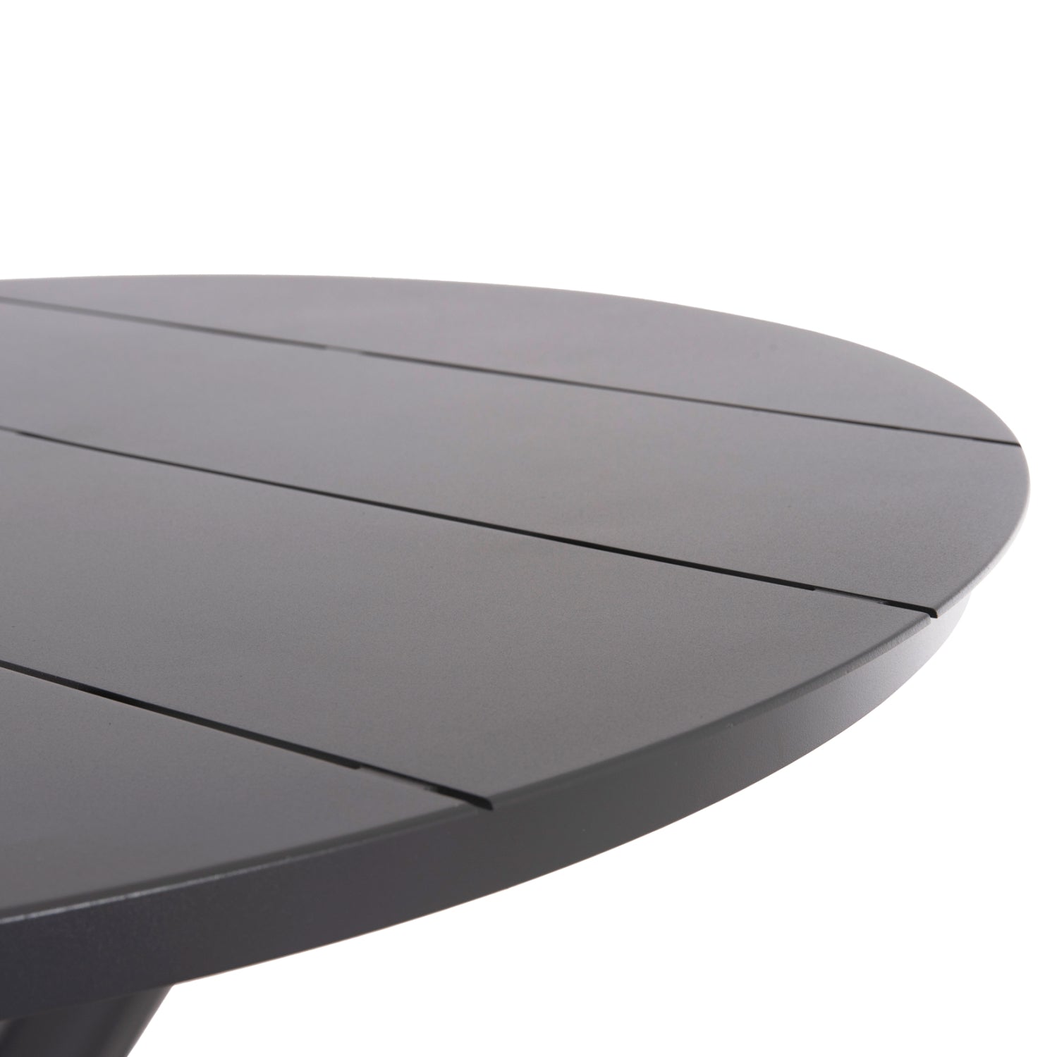 OUTDOOR TABLE ROUND HIGER HM6289.01 GREY ALUMINUM Φ90Χ74Hcm.
