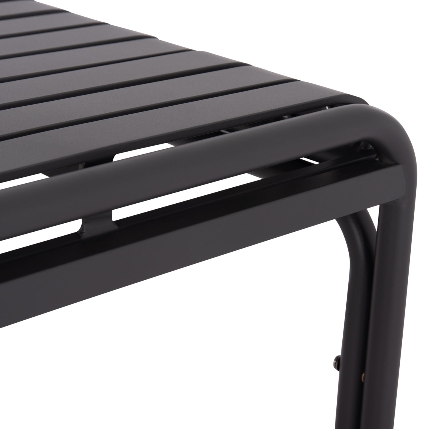 OUTDOOR SQUARE ALUMINUM TABLE RACHEL HM6338.01 GREY COLOR 80x80x76Hcm.