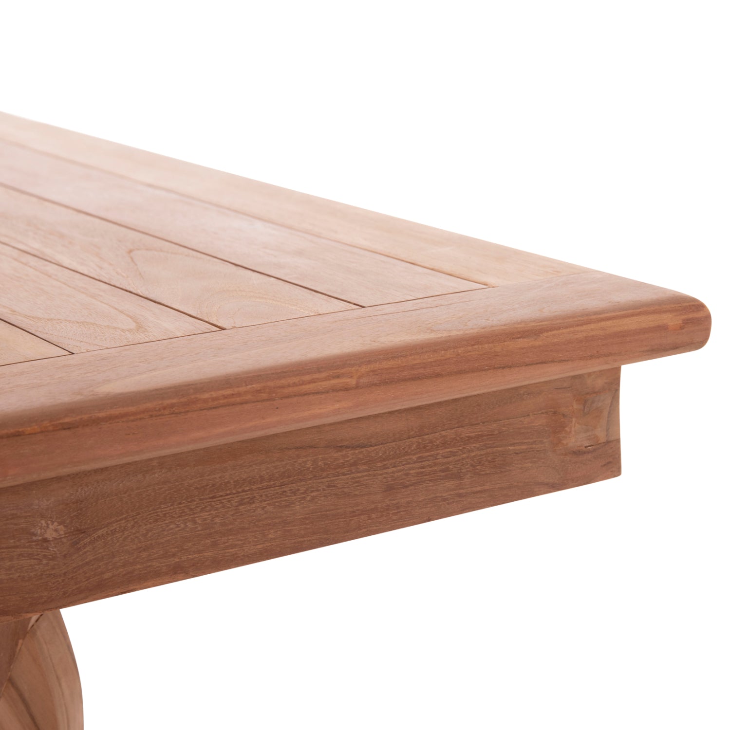 OUTDOOR DINING TABLE WONDER HM18116 TEAK WOOD--NATURAL COLOR 180x91x75Hcm.