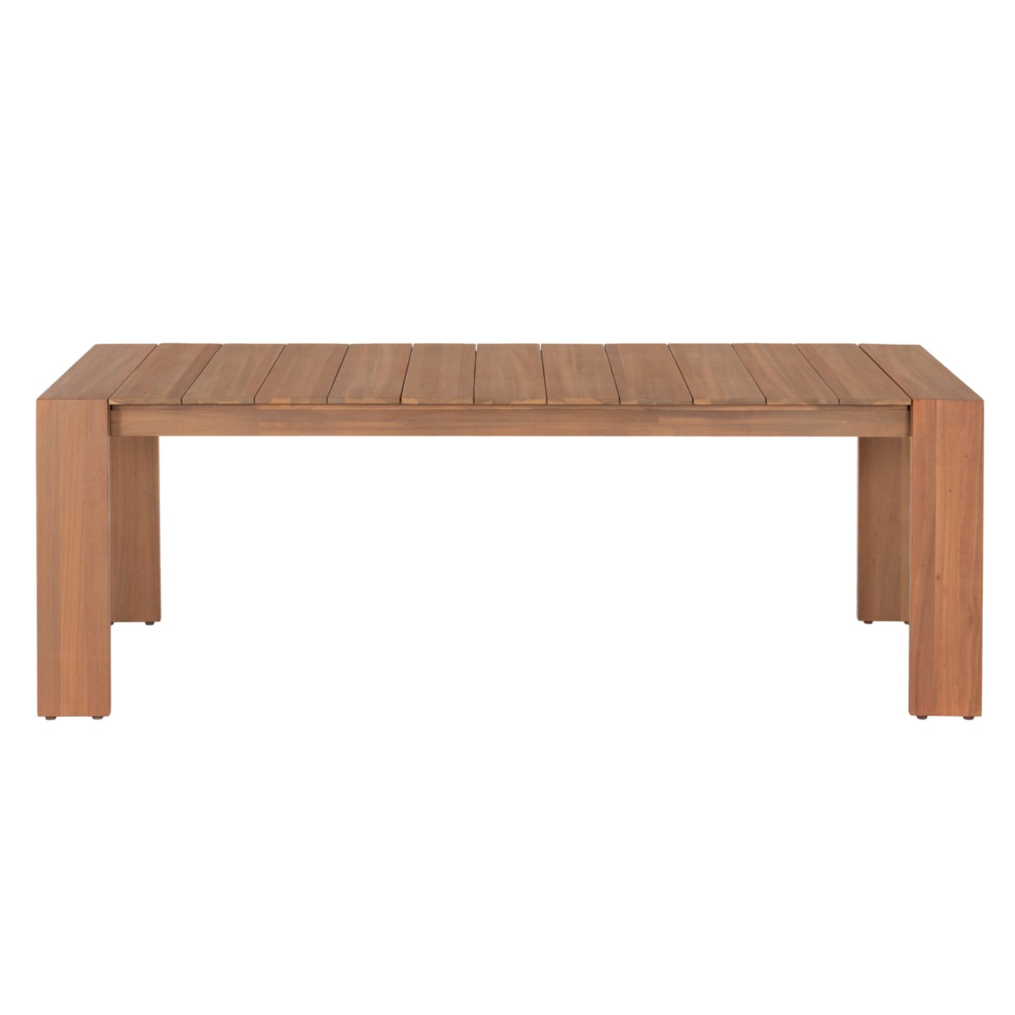DINING TABLE FILEM HM6450 ACACIA WOOD IN LIGHT NATURAL WOOD 220x100x77Hcm.