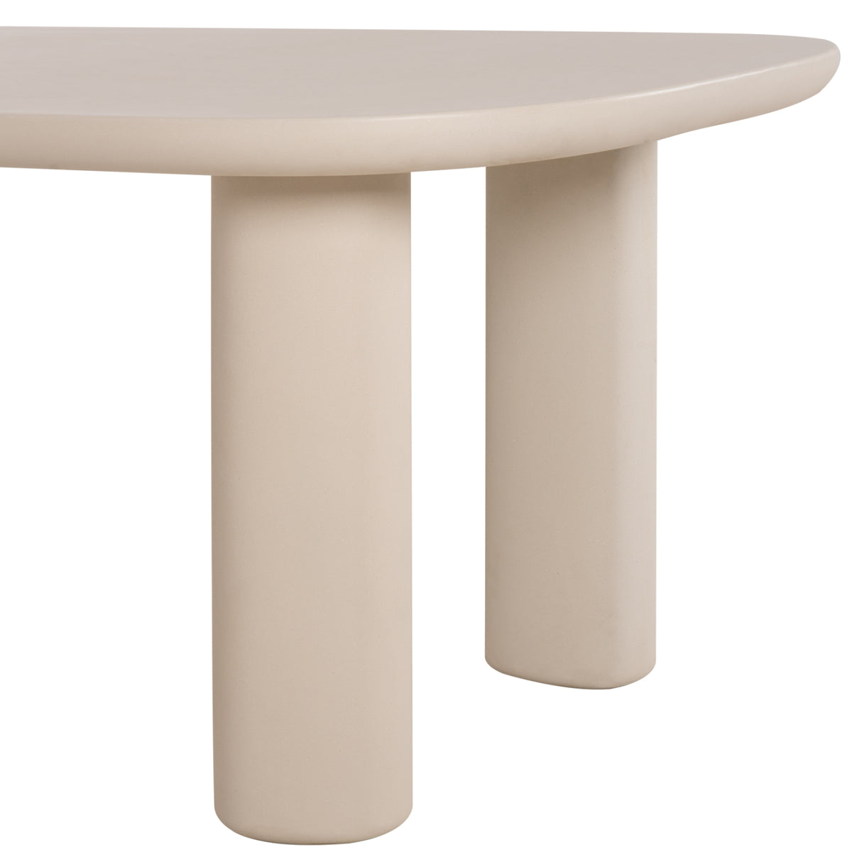 ΤΡΑΠΕΖΙ ΤΡΑΠΕΖΑΡΙΑΣ FIBER CEMENT KIORA HM6597.02 ΜΠΕΖ 200x100x76Υεκ