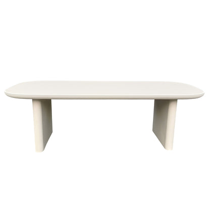 DINING TABLE AZAMI HM6600.02 BEIGE FIBER CEMENT 240x100x75Hcm