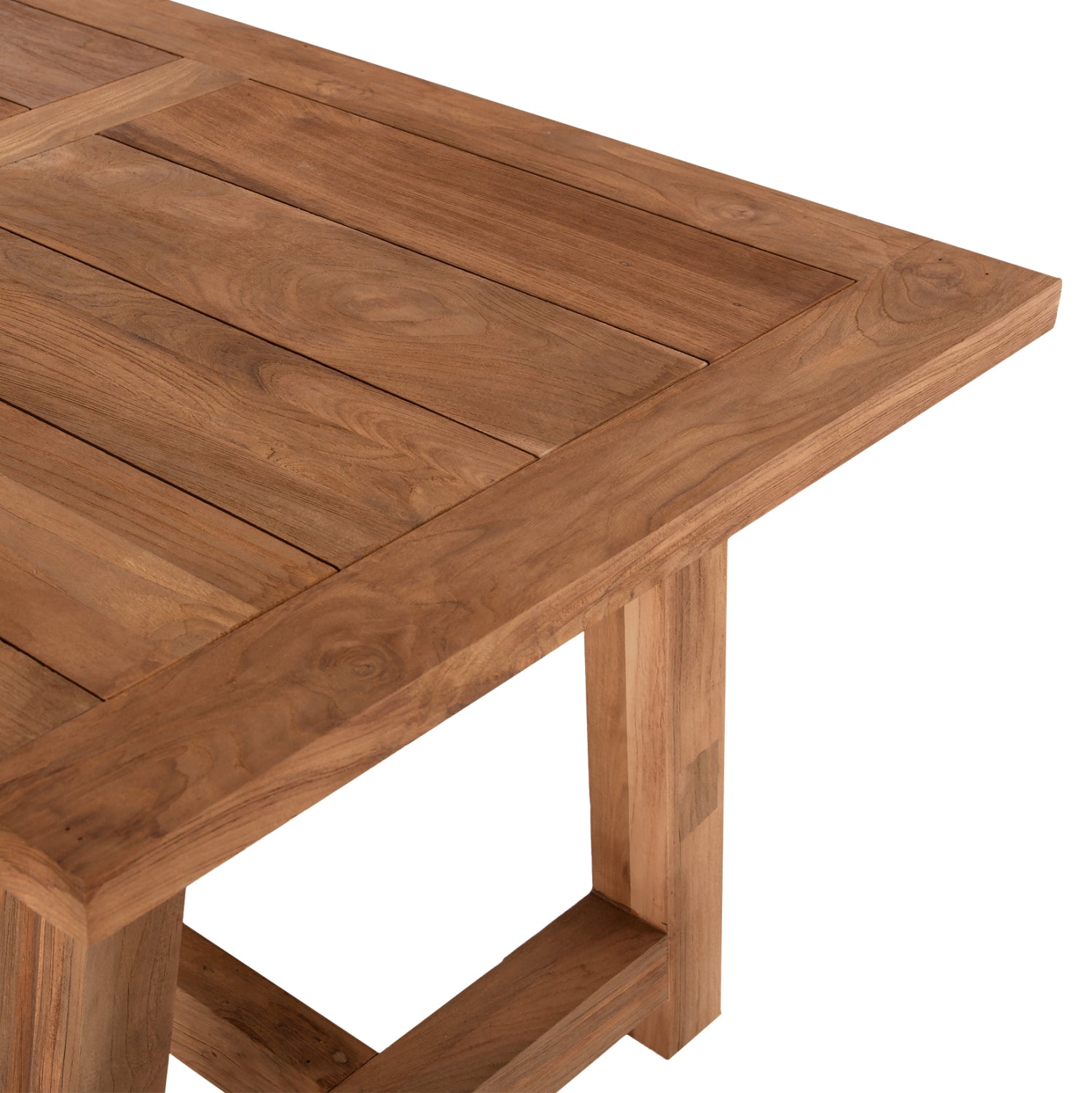 DINING TABLE HM7922 RECYCLED TEAK IN NATURAL COLOR 200X100X75Hcm.