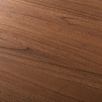 DINING TABLE ROUND FRANTZ HM9388.11 SOLID MINDI WOOD IN NATURAL Φ120X76,5Hcm.