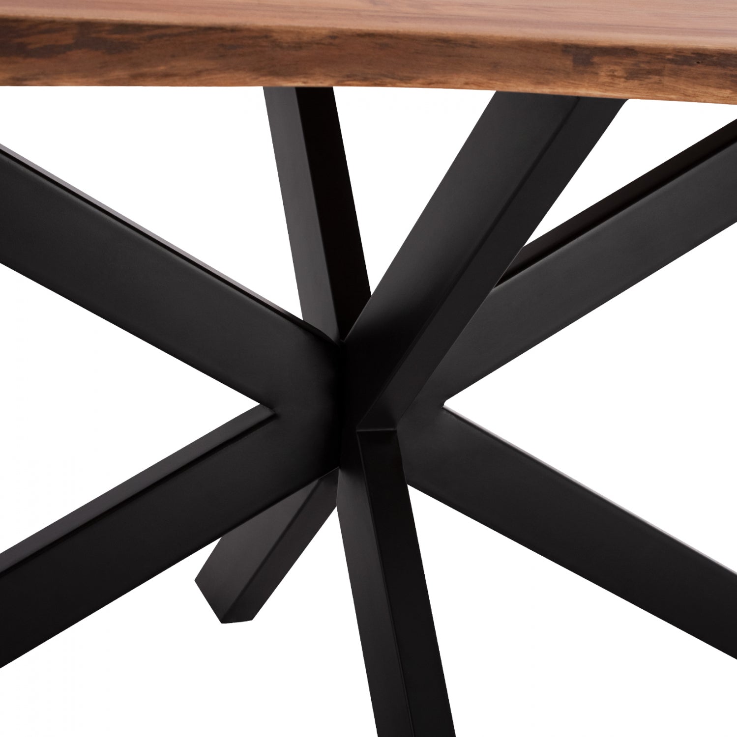 Dining Table 160x90x77 Montana Superior 3.5 thickness Solid Acacia HM8481.11