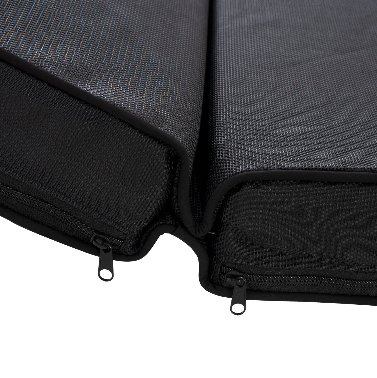 BEACH LOUNGER KORINOS HM10772.05T PINE WOOD IN WALNUT--CUSHION IN BLACK 79x204x77Hcm.