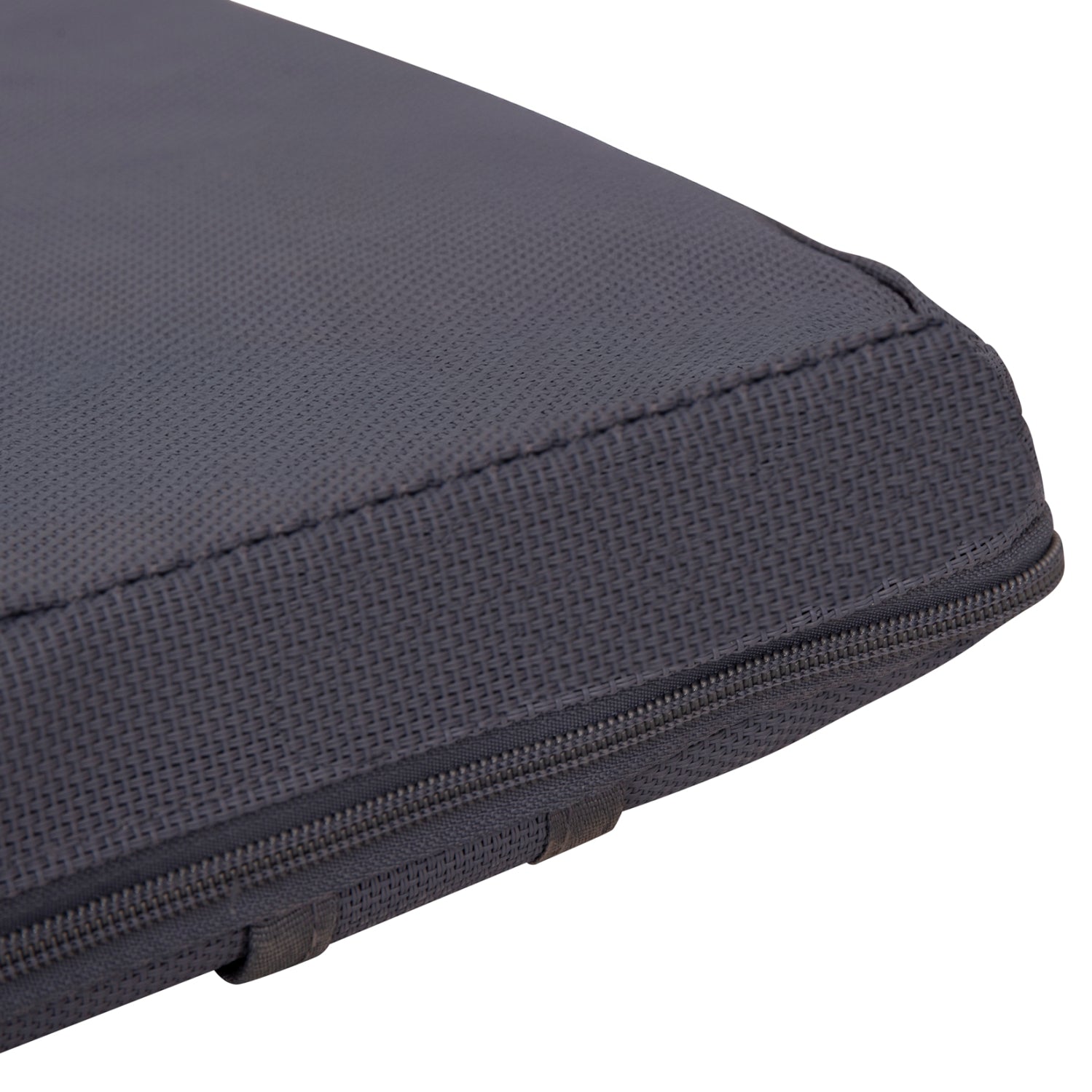BEACH LOUNGER WITH CUSHION KORINOS HM10775.30T PINE WOOD--TEXTILENE COVER GREY 79x204x77Hcm.
