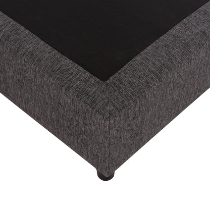 SUBSTRATE KING-SIZE BED SIGGY HM21218--GREY FABRIC--FOR MATTRESS 180x200cm.